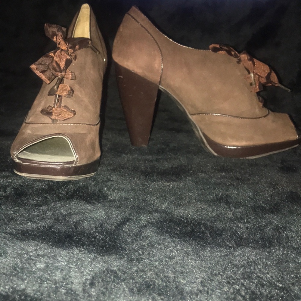 Kenneth Cole reaction open toe heels